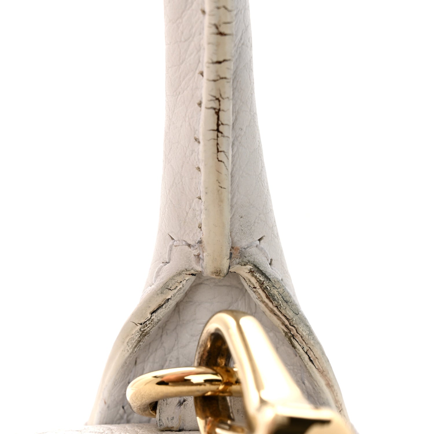 Burberry London Grainy Calfskin Small Greenwood Bowling Bag White 22 of 22