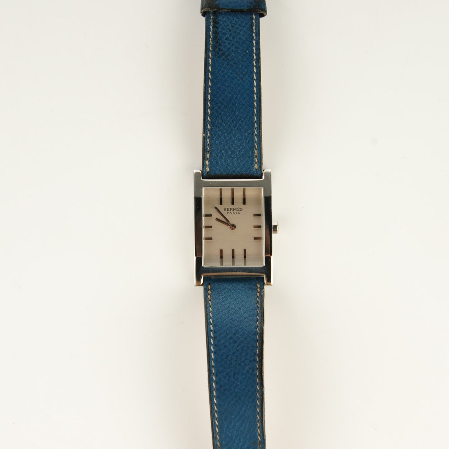 Stainless Steel Epsom 25mm Tandem Quartz Watch Blue Jean