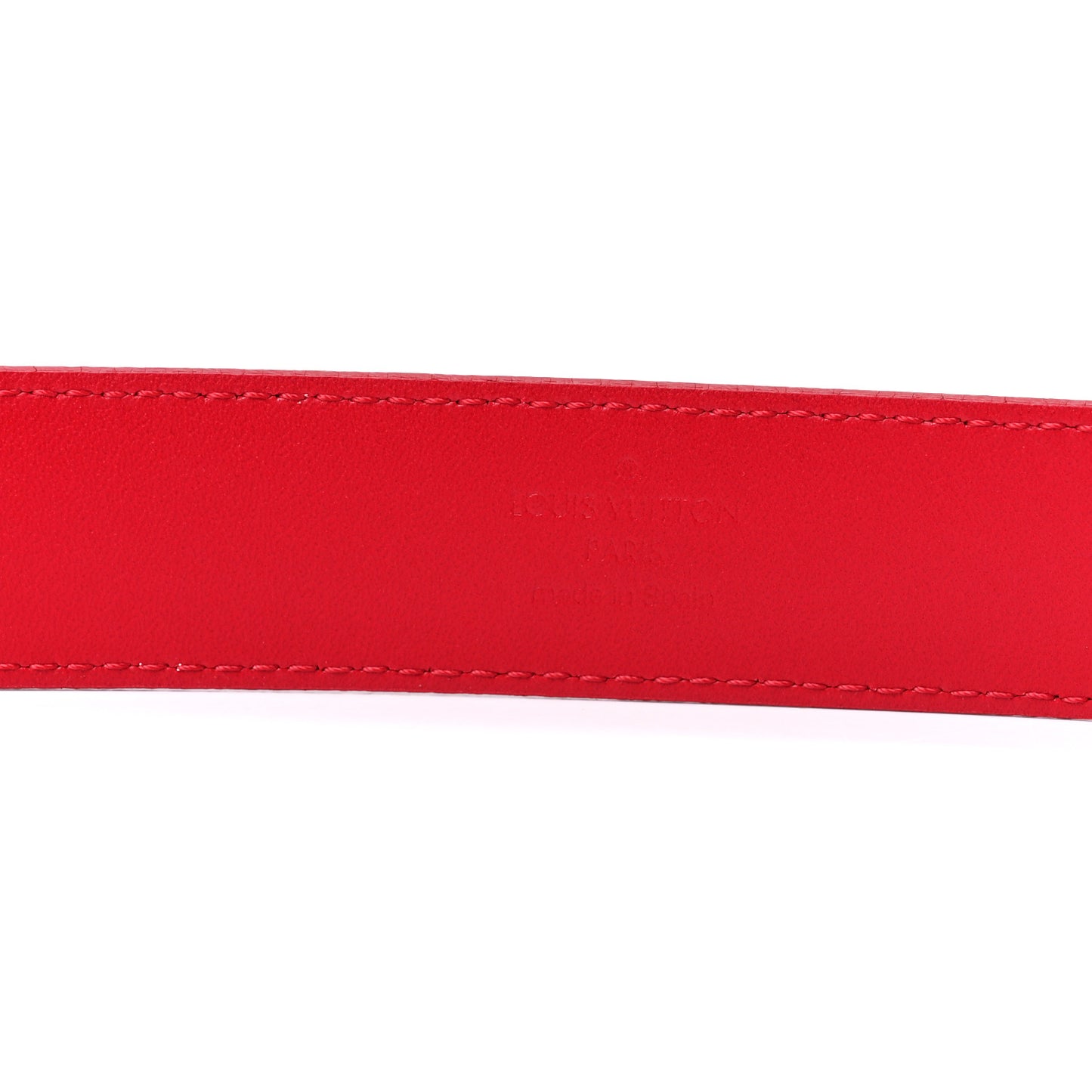 Damier Couleurs Tresor Belt Carmine