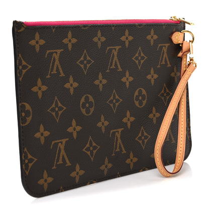 Louis Vuitton Monogram Neverfull MM GM Pochette Pivoine 3 of 7