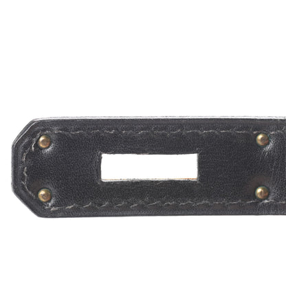 Hermes Box Kelly Sellier 32 Black 30 of 49