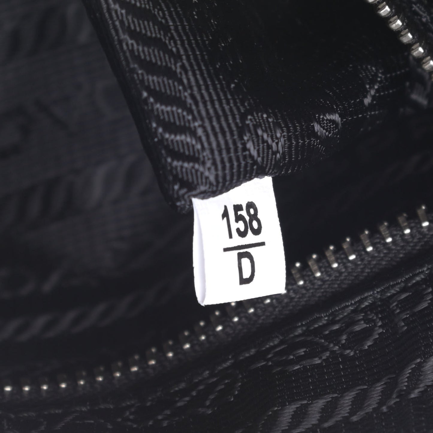 Nylon Tessuto Impuntu Quilted Crossbody Bag Black