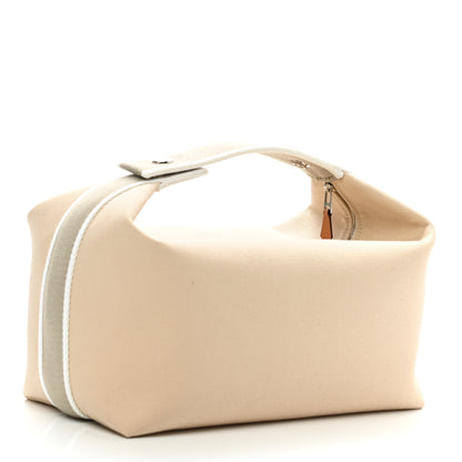 Hermes Canvas Large Bride-A-Brac Pouch Natural 3 of 10