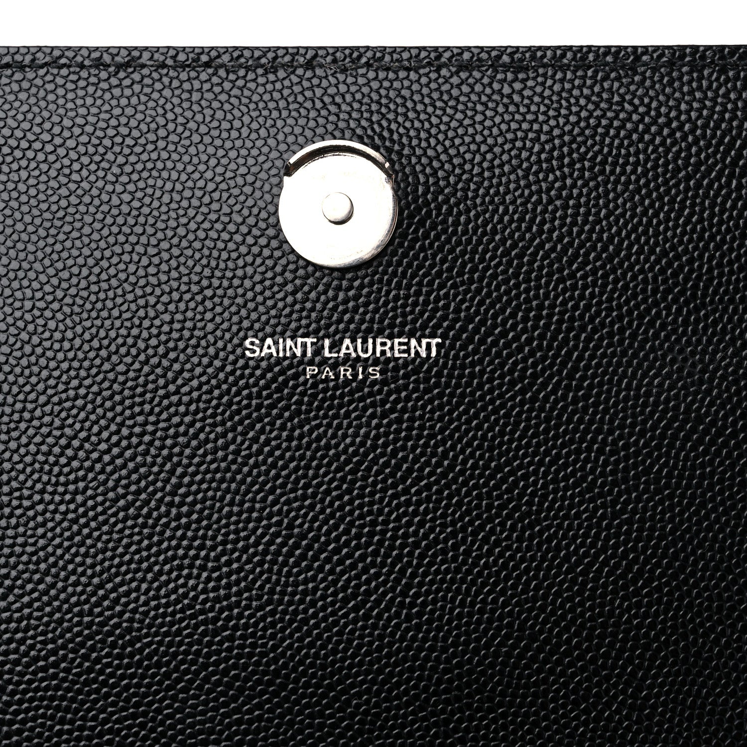 Saint Laurent Grain De Poudre Studded Medium Monogram Kate Satchel Black 6 of 10