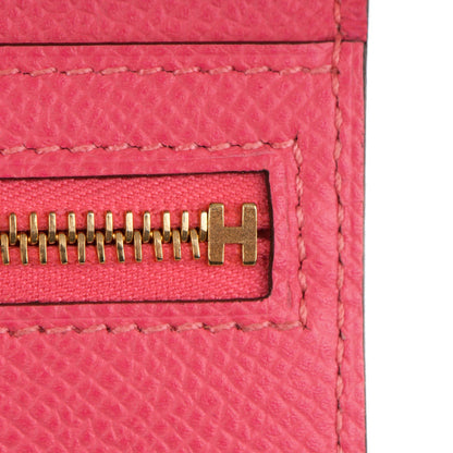 Hermes Epsom Tri-Fold Bearn Wallet Rose Azalee 9 of 13
