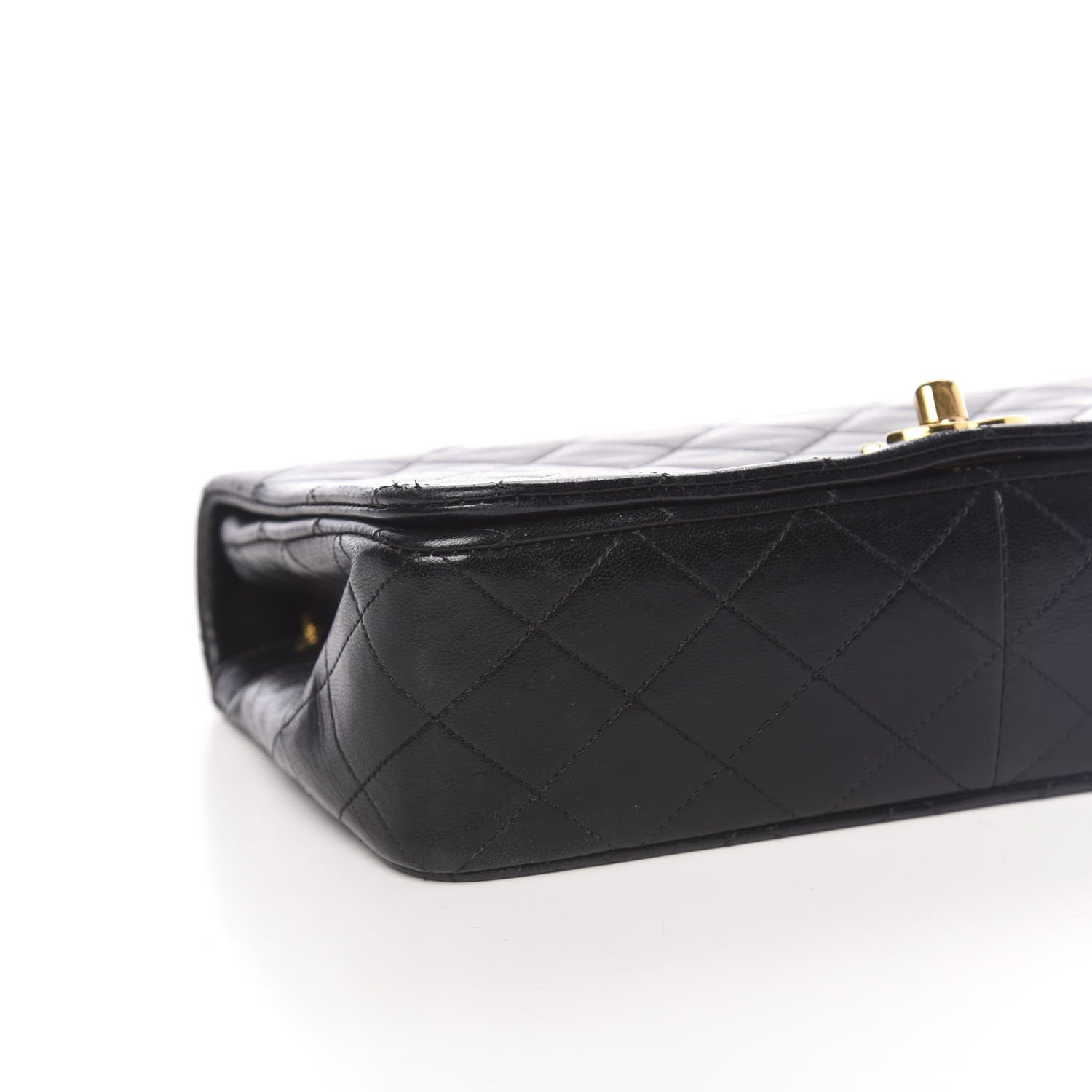 Chanel Lambskin Quilted Small Single Flap Black 10 of 12