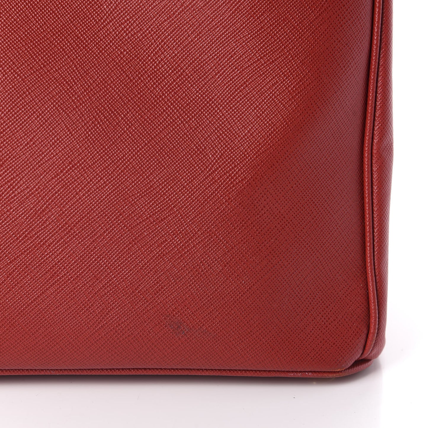 Saffiano Medium Galleria Double Zip Tote Fuoco