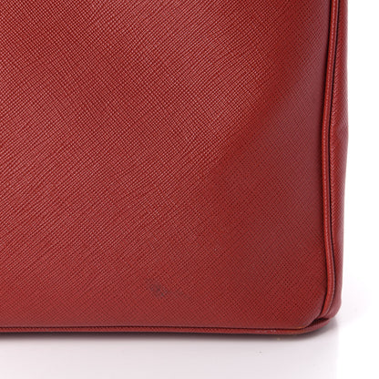 Prada Saffiano Medium Galleria Double Zip Tote Fuoco 13 of 13