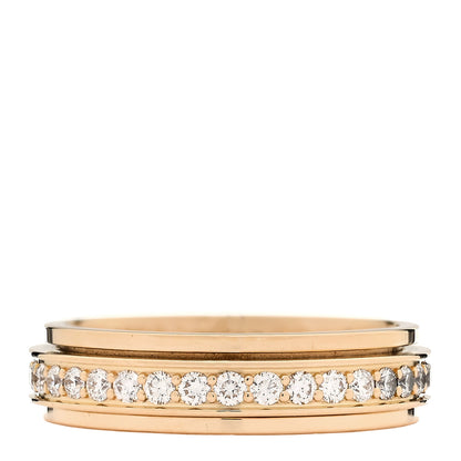 Piaget 18K Yellow Gold Diamond Possession Wedding Band Ring 50 5.25 1 of 4