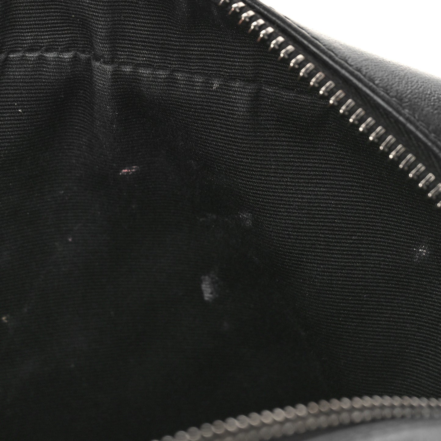 Calfskin Matelasse Monogram Monochrome Lou Camera Bag Black