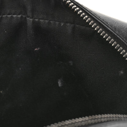 Saint Laurent Calfskin Matelasse Monogram Monochrome Lou Camera Bag Black 13 of 15