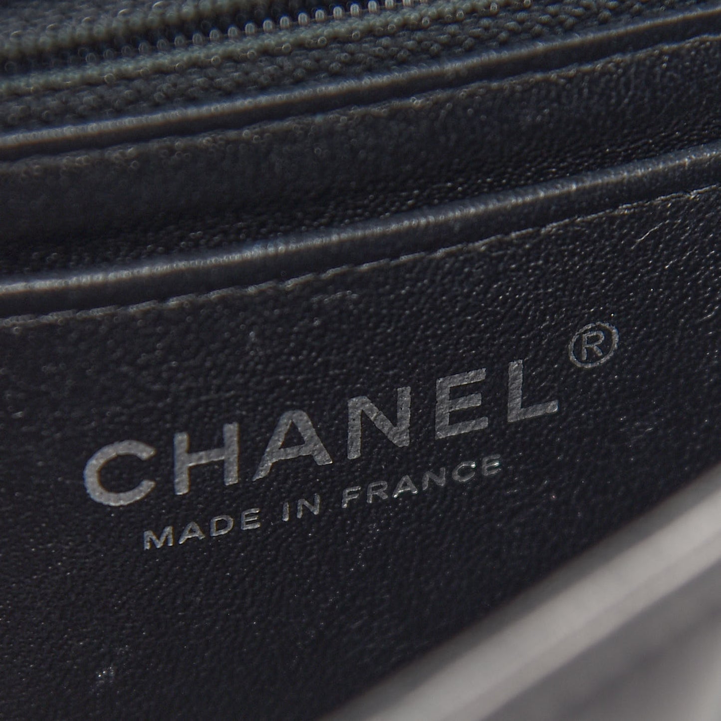 Lambskin Quilted Mini Rectangular Flap Black