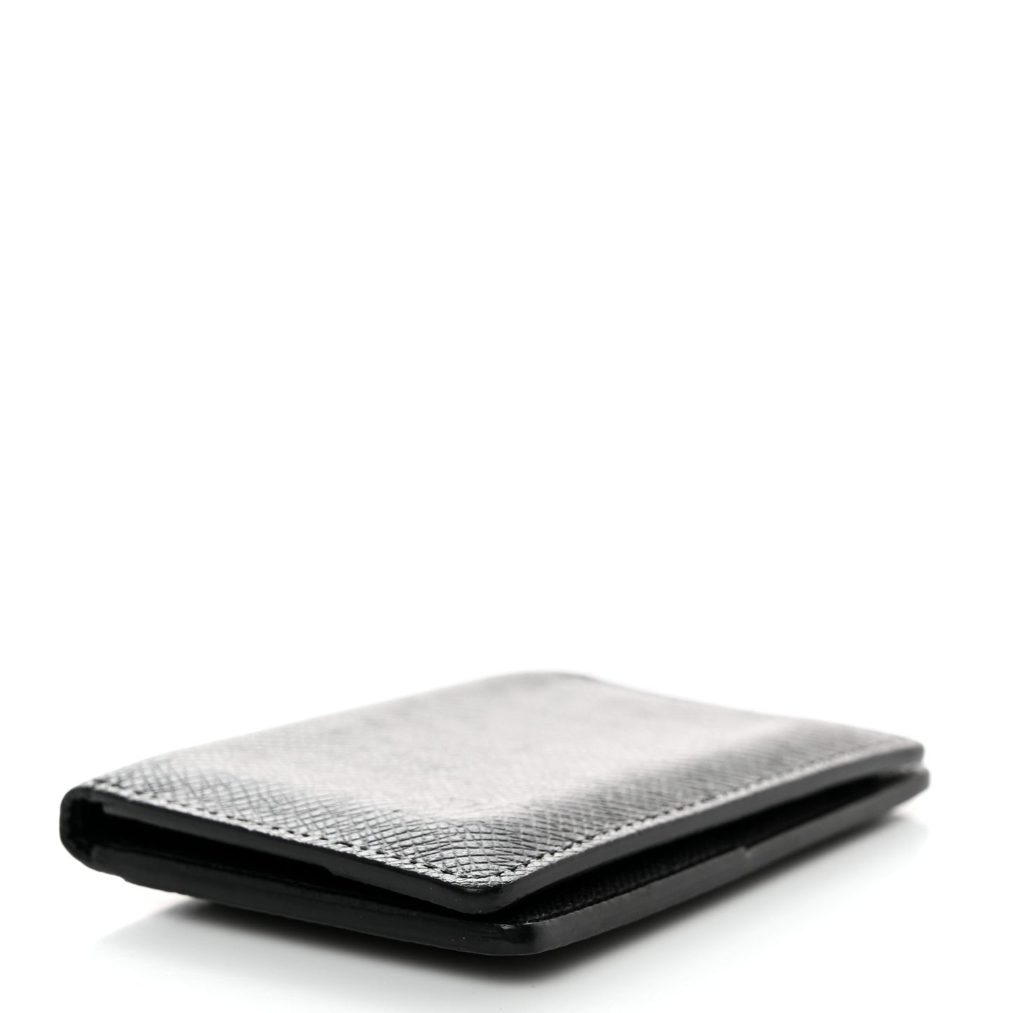 LOUIS VUITTON Taiga Pocket Organizer NM Black