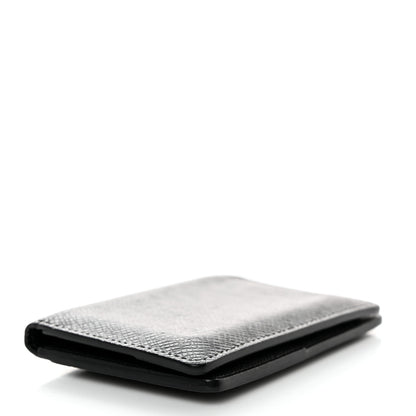 Louis Vuitton LOUIS VUITTON Taiga Pocket Organizer NM Black 4 of 7