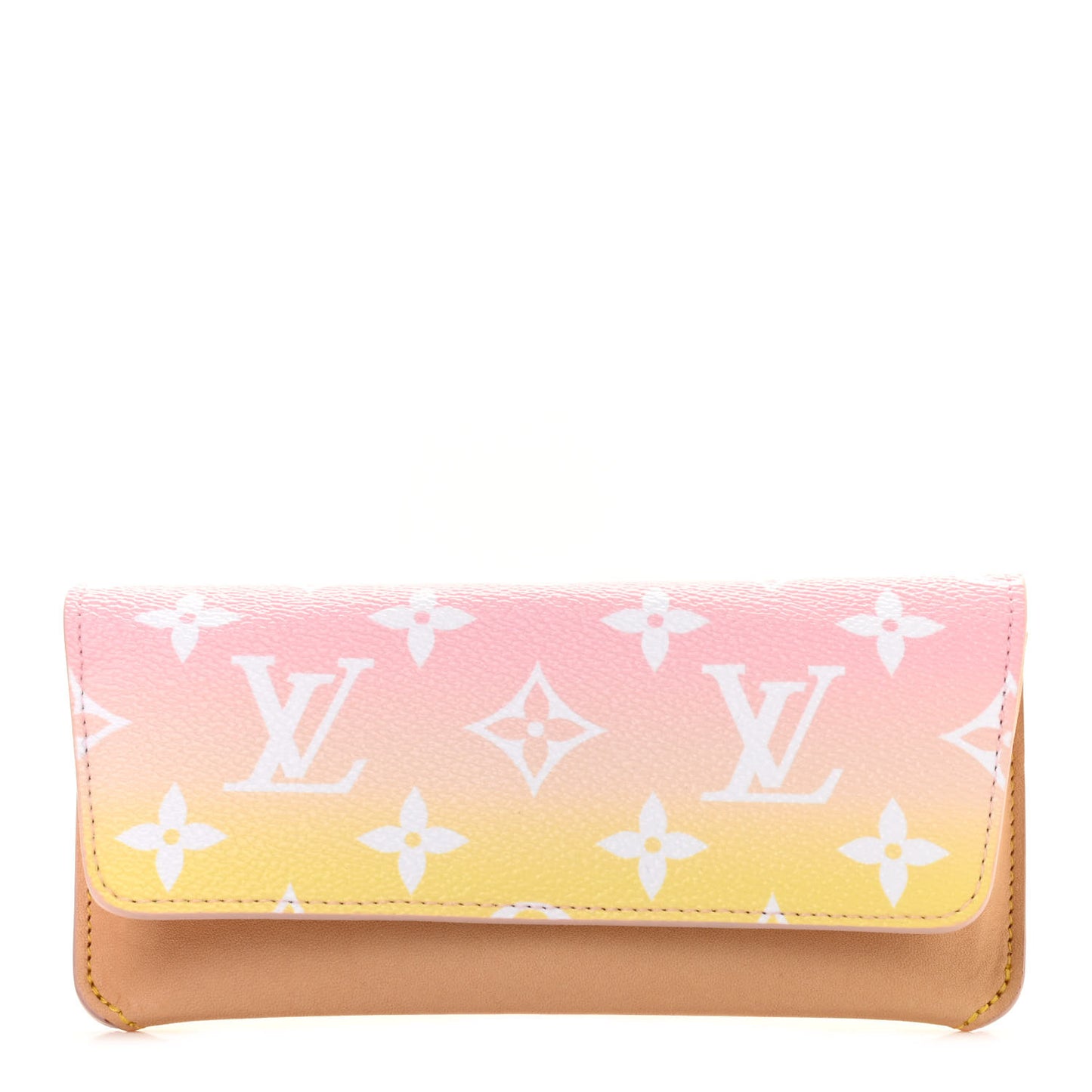 Monogram Giant By The Pool Woody Glasses Case Light Pink
