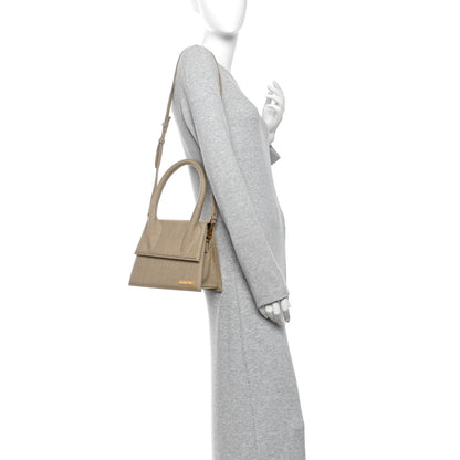 Jacquemus Linen Le Grand Chiquito Light Greige 2 of 9
