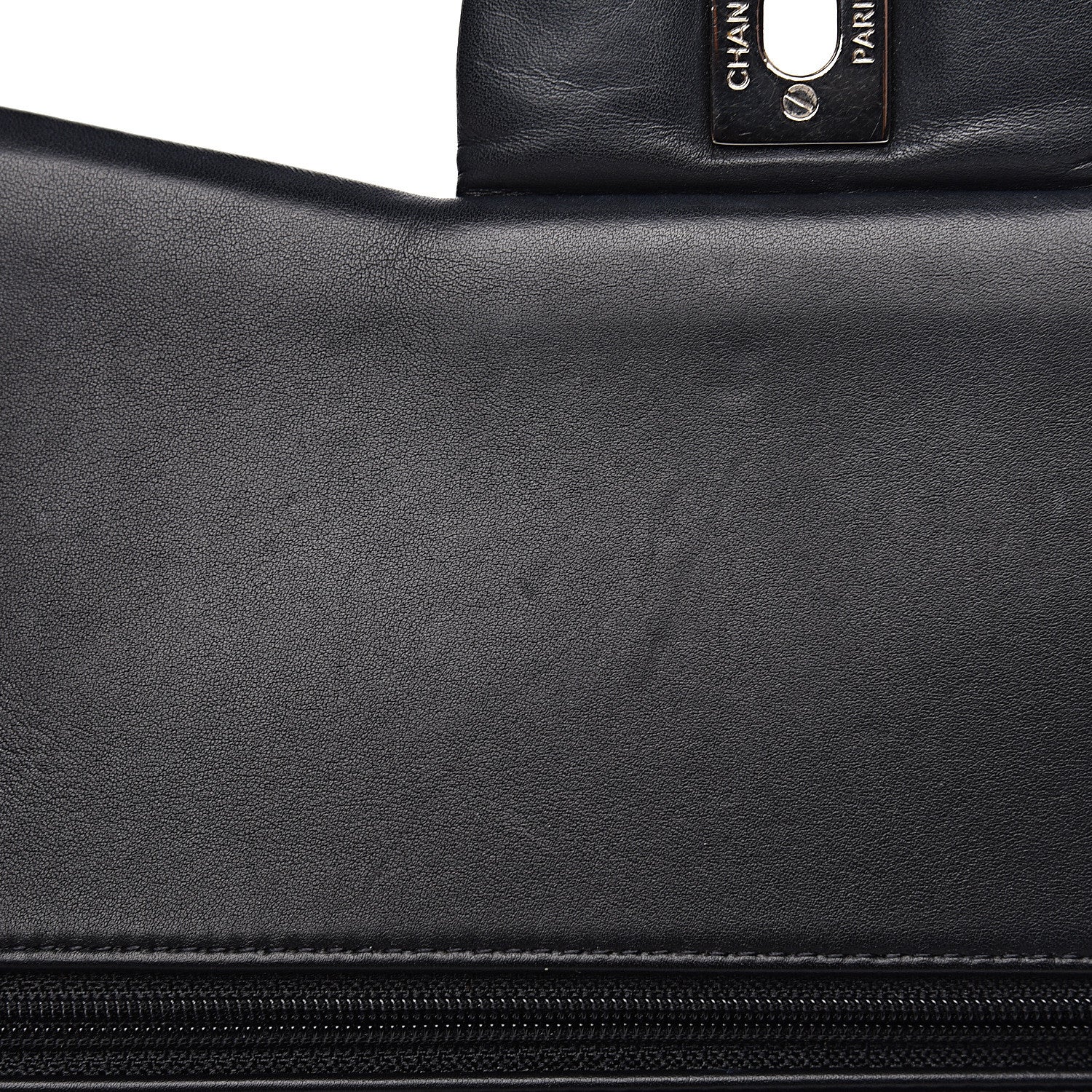 Chanel Patent Quilted Jumbo Double Flap Black 7 of 22