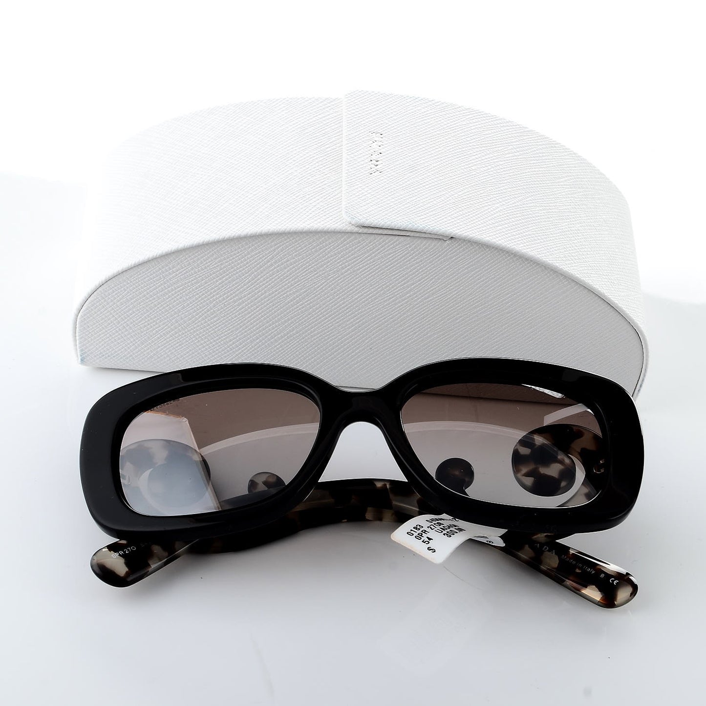 Acetate Baroque Sunglasses SPR 27O Tortoise Black