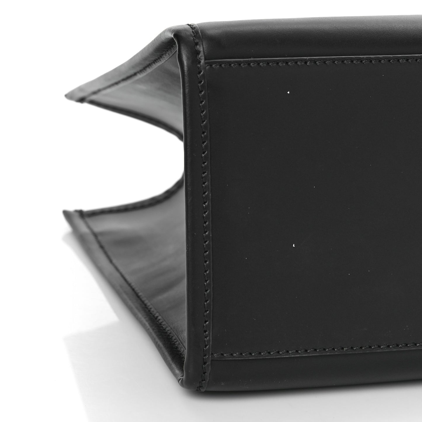 Vitello King Plexiglass Medium Fendi Sunshine Shopper Tote Black