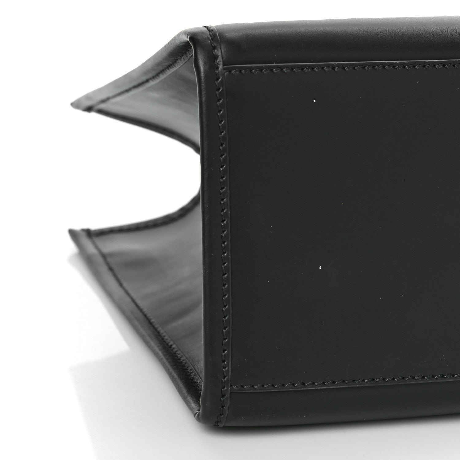 Fendi Vitello King Plexiglass Medium Fendi Sunshine Shopper Tote Black 8 of 9
