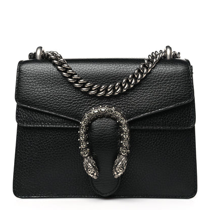 Gucci Calfskin Mini Dionysus Shoulder Bag Black 1 of 10