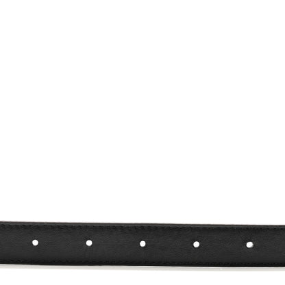 Louis Vuitton Calfskin Monogram 20mm LV Iconic Reversible Belt 85 34 Black 5 of 6