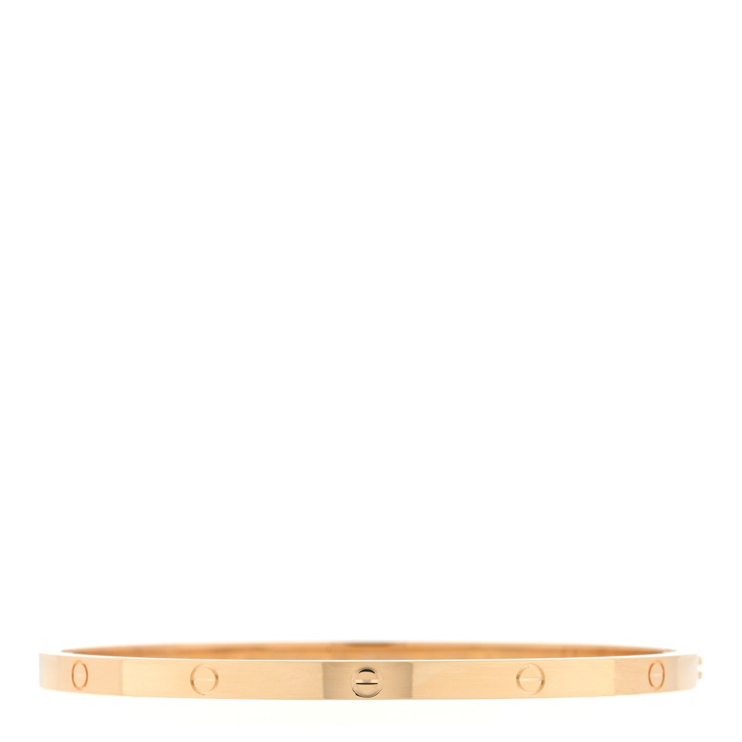 18K Yellow Gold Small LOVE Bracelet 18
