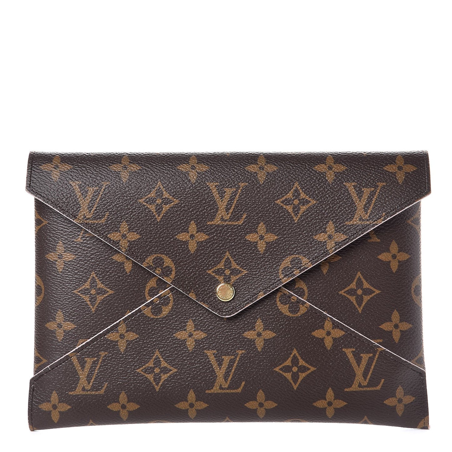 Monogram Large Kirigami Pochette Insert Rose Ballerine