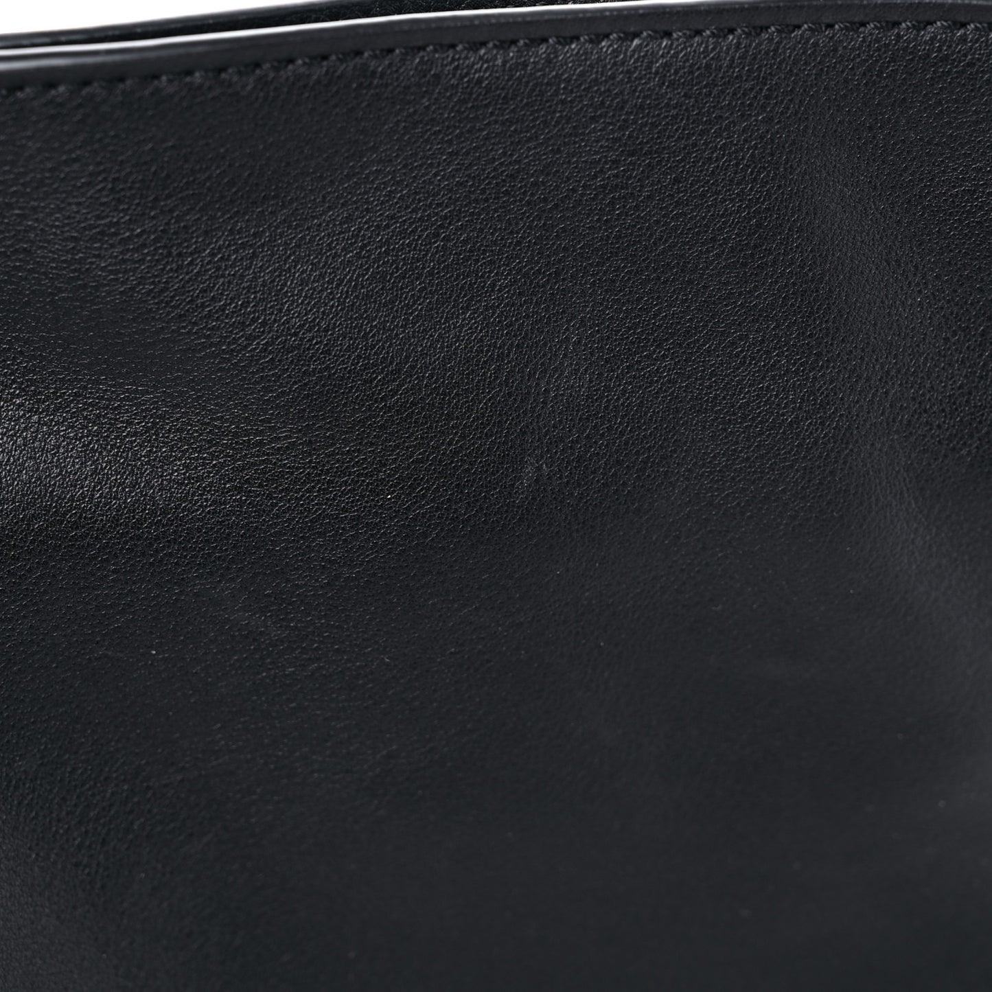 Nappa Calfskin Mini Flamenco Knot Clutch With Chain Black