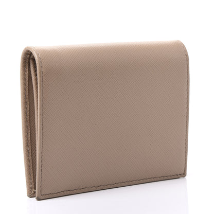 Prada Saffiano Metal Bi-Fold Wallet Cammeo 2 of 9