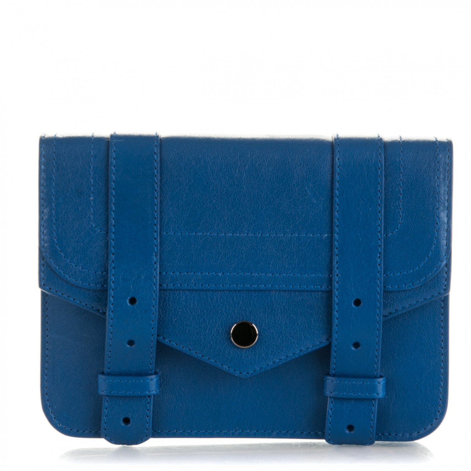 Proenza Schouler Lambskin Large PS1 Chain Wallet Royal Blue 1 of 7