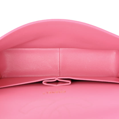 Chanel Caviar Quilted Jumbo Double Flap Pink 5 of 12