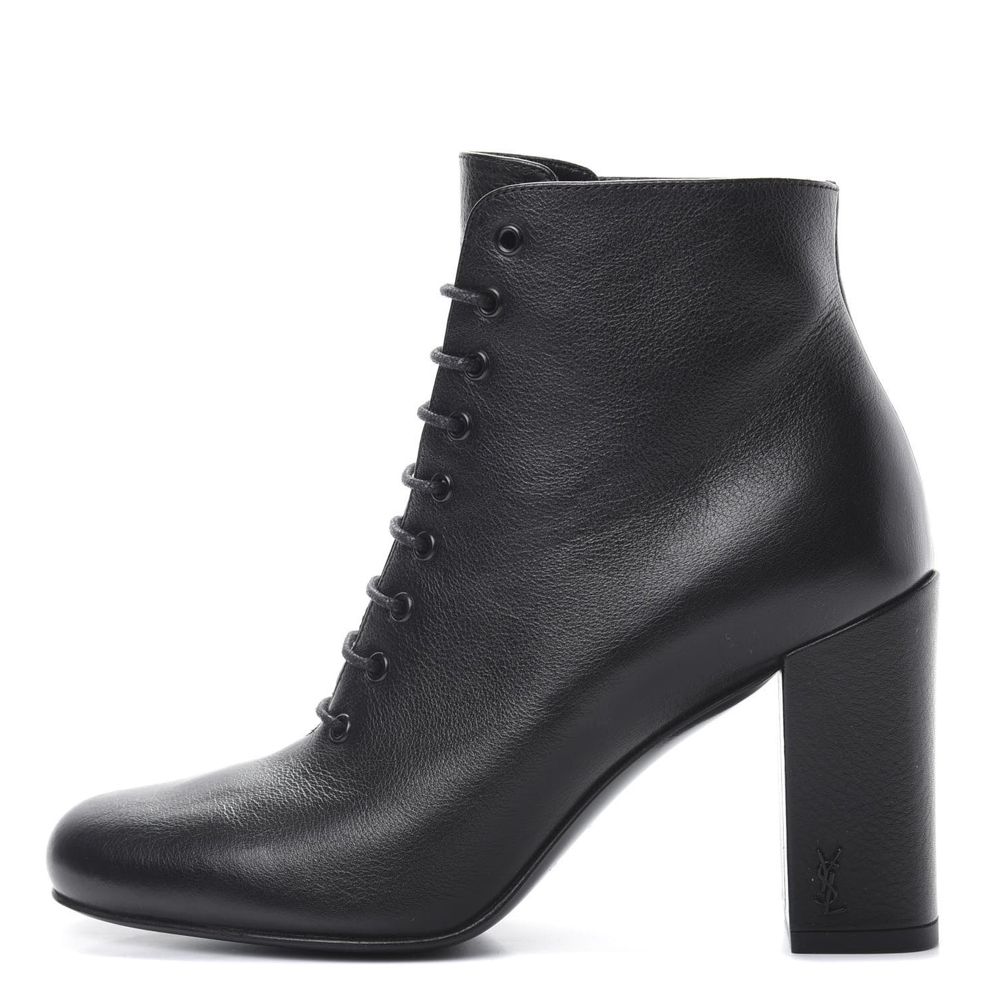 Calfskin Ankle Boots 35 Black