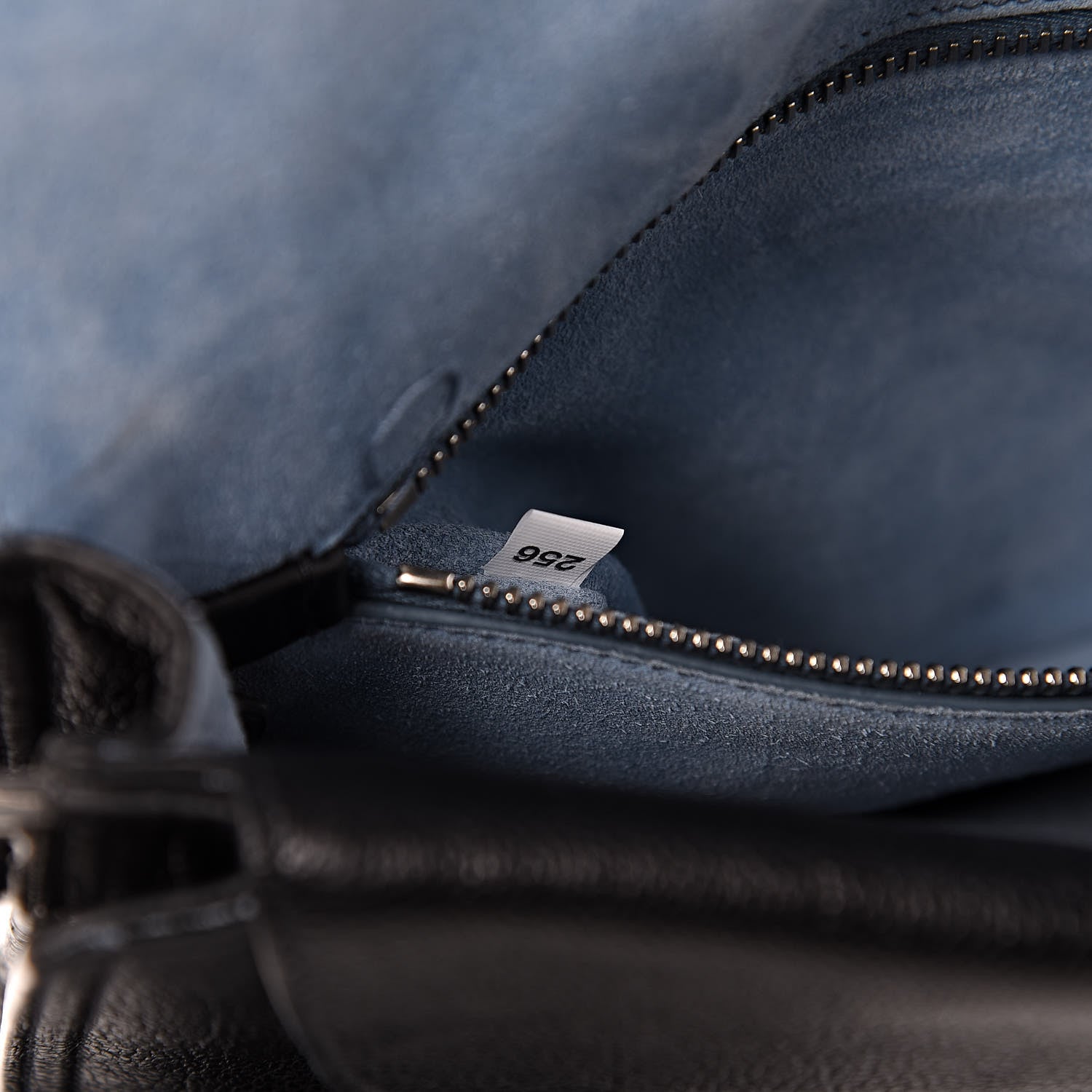 Prada Glace Calf Etiquette Flap Black Astrale 7 of 11