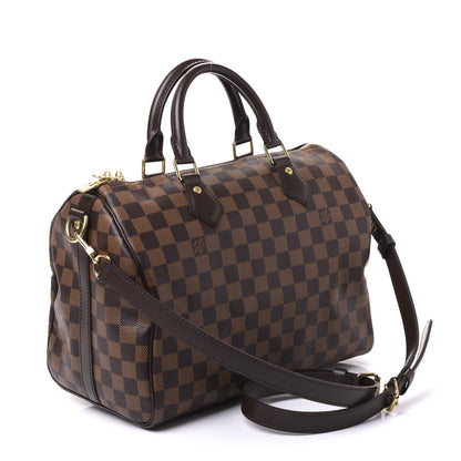 Louis Vuitton Damier Ebene Speedy Bandouliere 30 2 of 12