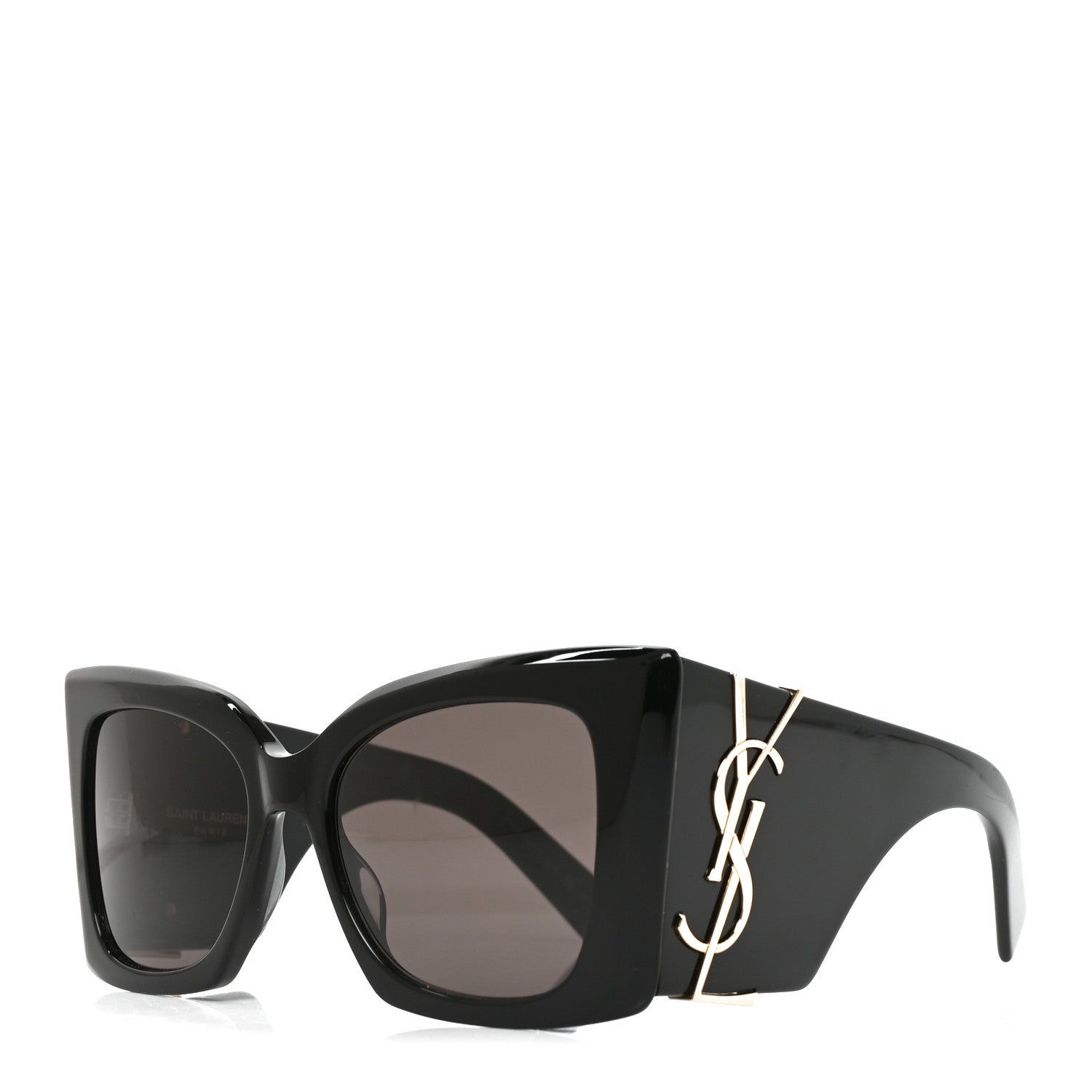 Saint Laurent Acetate Blaze Sunglasses SL M119 Black 1 of 8