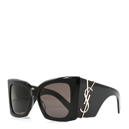 Saint Laurent Acetate Blaze Sunglasses SL M119 Black 1 of 8