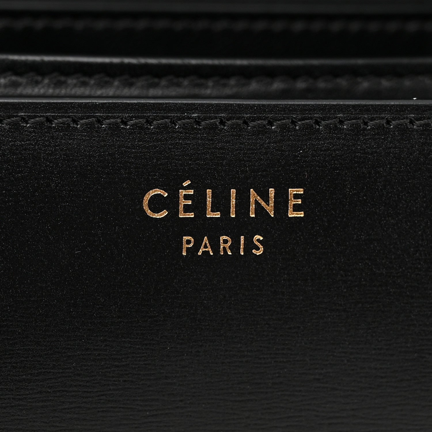 Celine Box Calfskin Medium Classic Box Flap Bag Black 6 of 11