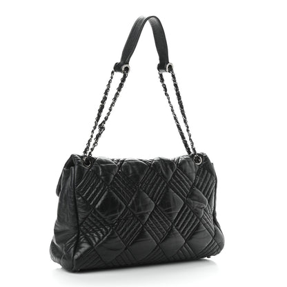 Chanel Lambskin In and Out XL Maxi Flap Black 3 of 11