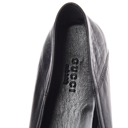 Gucci Lambskin Womens Brixton Horsebit Loafers 41 Black 7 of 8