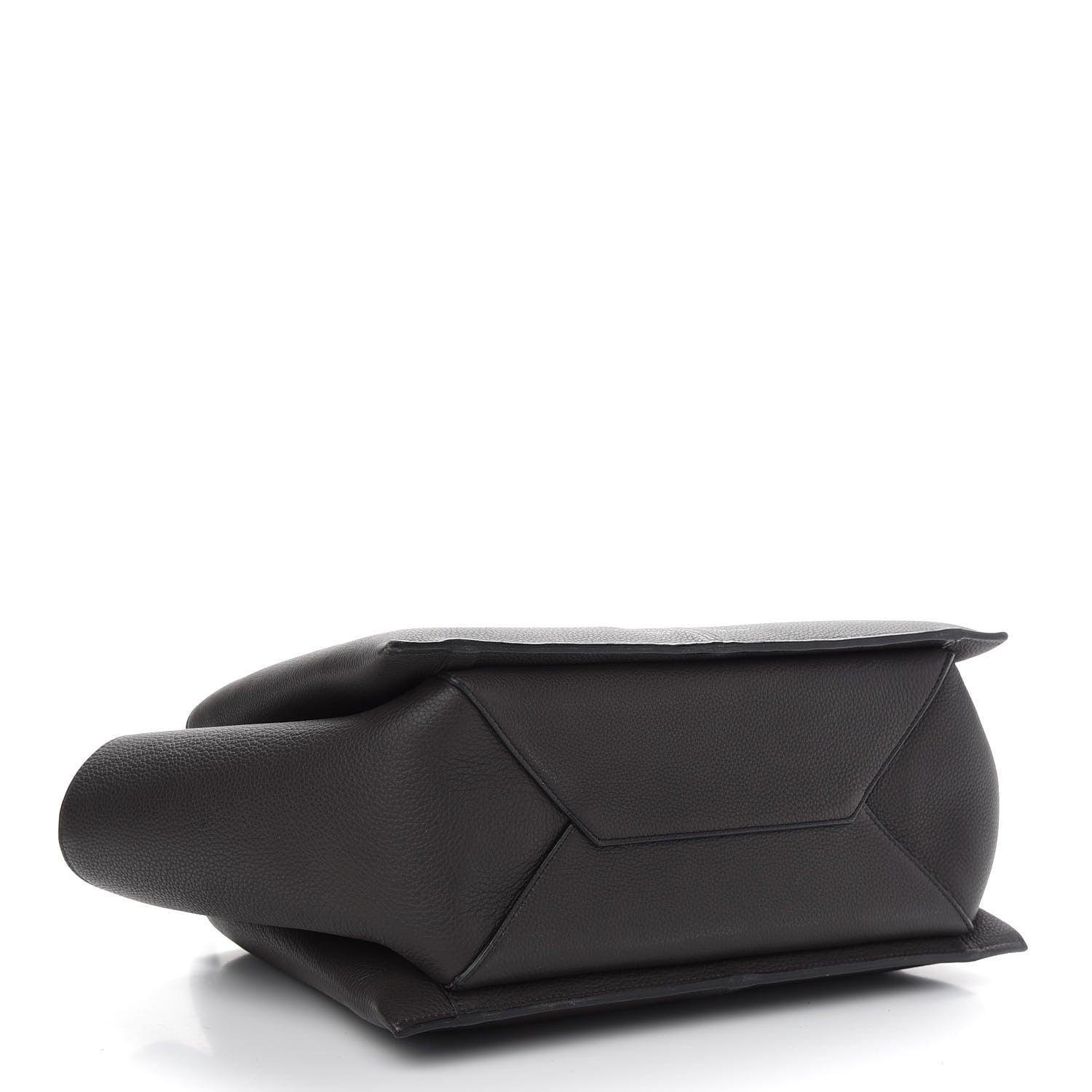 Celine Baby Grained Calfskin Small Tri-Fold Bag Anthracite 4 of 8