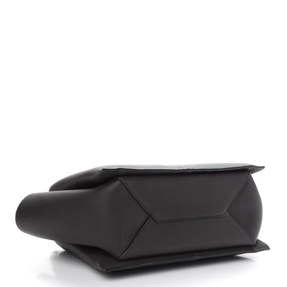 Celine Baby Grained Calfskin Small Tri-Fold Bag Anthracite 4 of 8