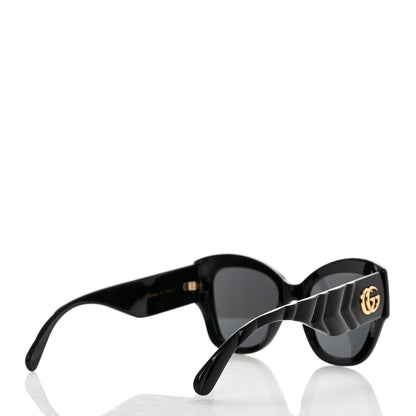 Gucci Acetate GG Butterfly Sunglasses GG0808S Black 4 of 8