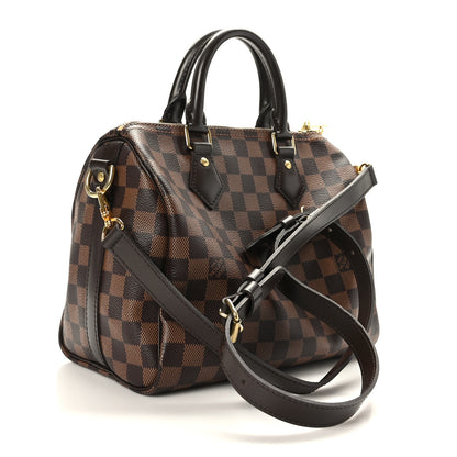 Louis Vuitton Damier Ebene Speedy Bandouliere 25 3 of 11