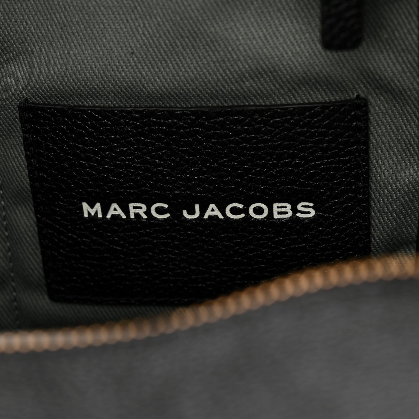 Grained Calfskin Large The Tote Bag Black