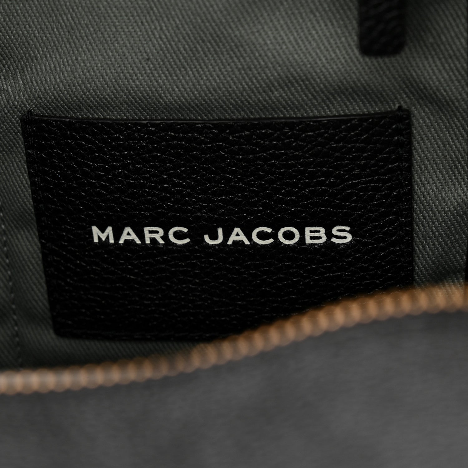 Marc Jacobs Grained Calfskin Large The Tote Bag Black 6 of 10