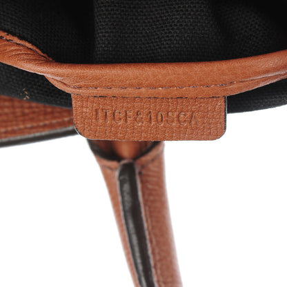 Burberry Grainy Calfskin House Check Medium Banner Tote Tan 7 of 7