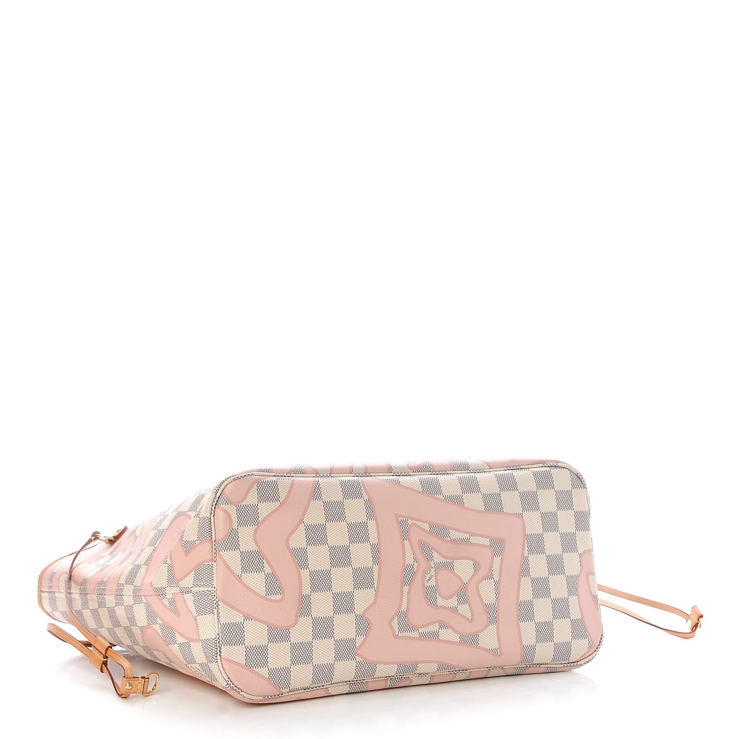 Louis Vuitton Damier Azur Tahitienne Neverfull MM 4 of 13