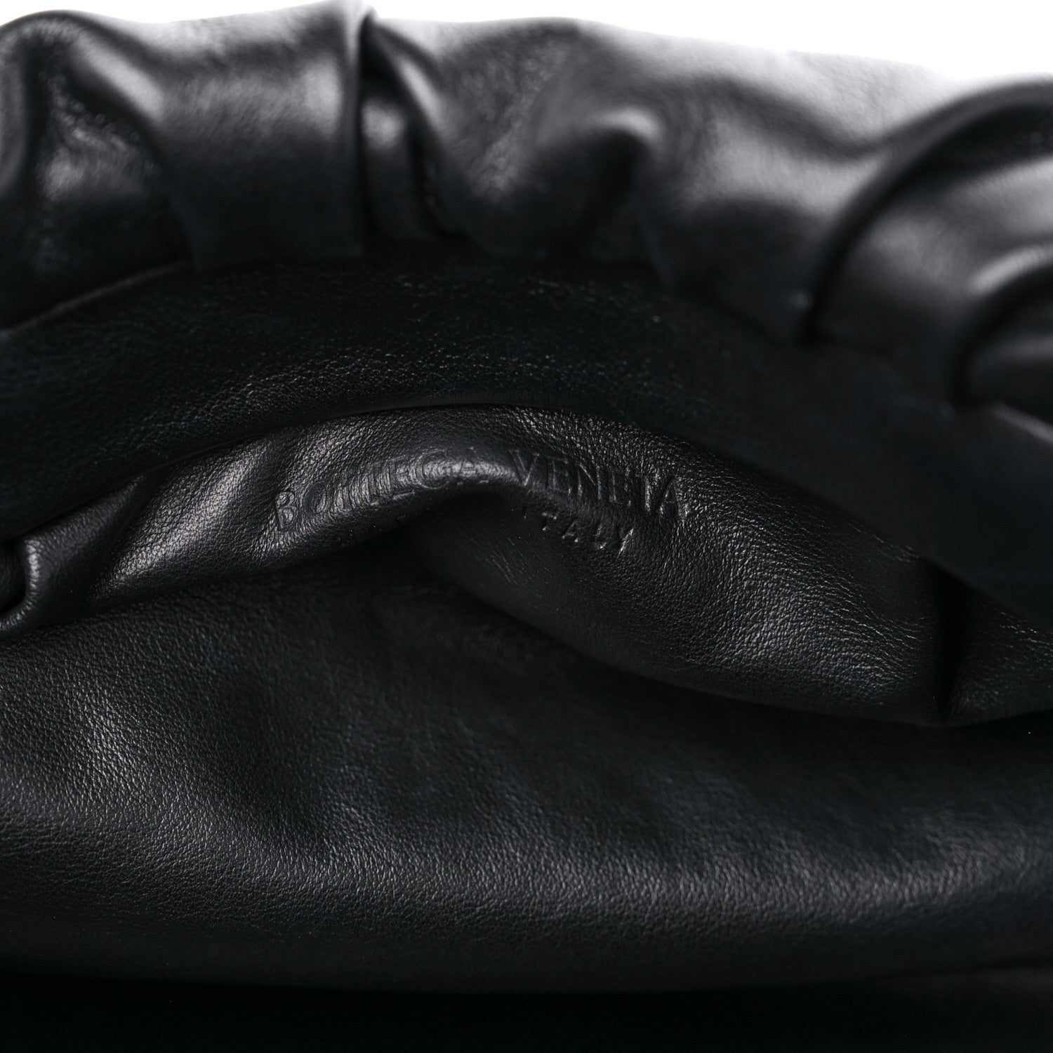 Bottega Veneta Calfskin The Pouch Chain Black 6 of 10