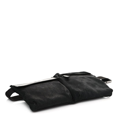 Gucci GG Monogram Double Pocket Belt Bag Black 4 of 13